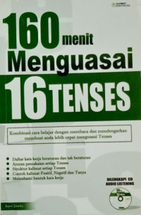 Image of 160 MENIT MENGUASAI 16 TENSES